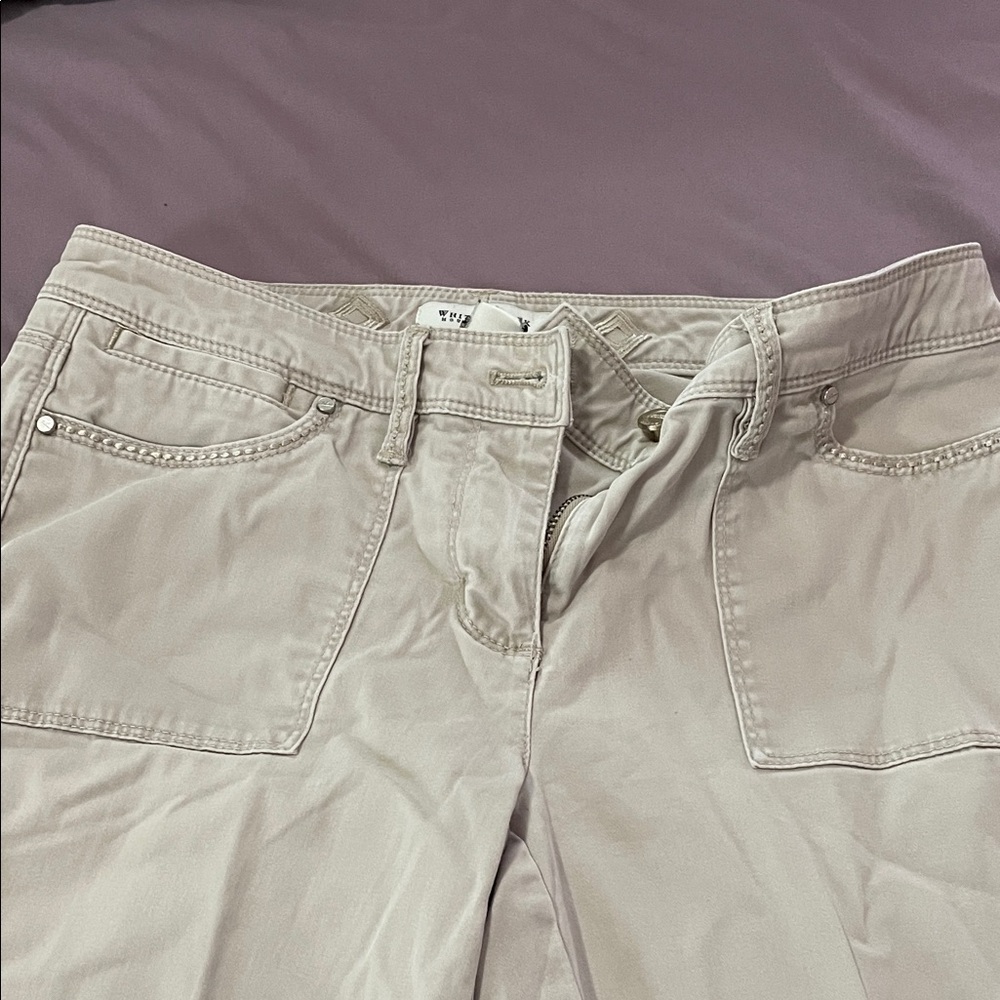 White House Black Market women’s Beige Pants